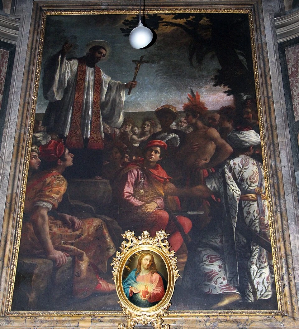 Predica di san Francesco Saverio - San Giovannino degli Scolopi, Firenze